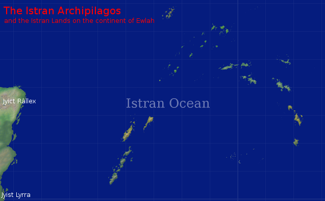 Map of the Istran Archipilagos